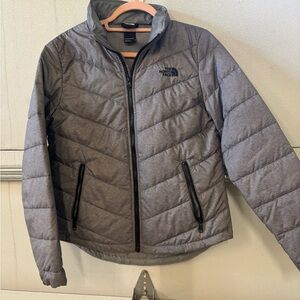 The North Face Women's Gray Puffer Jacket